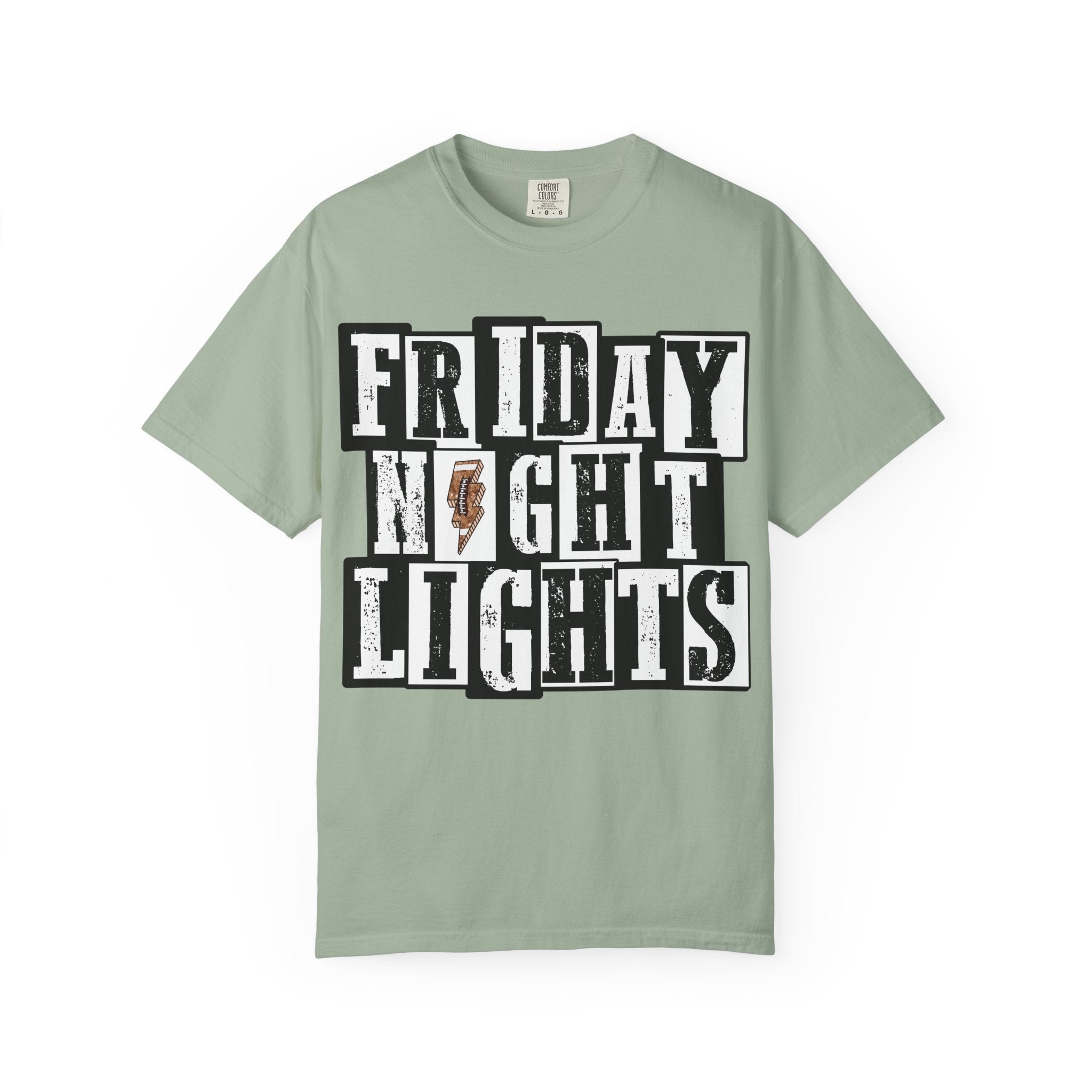 Friday Night Lights T-Shirt — Vintage Block Letter Football Tee