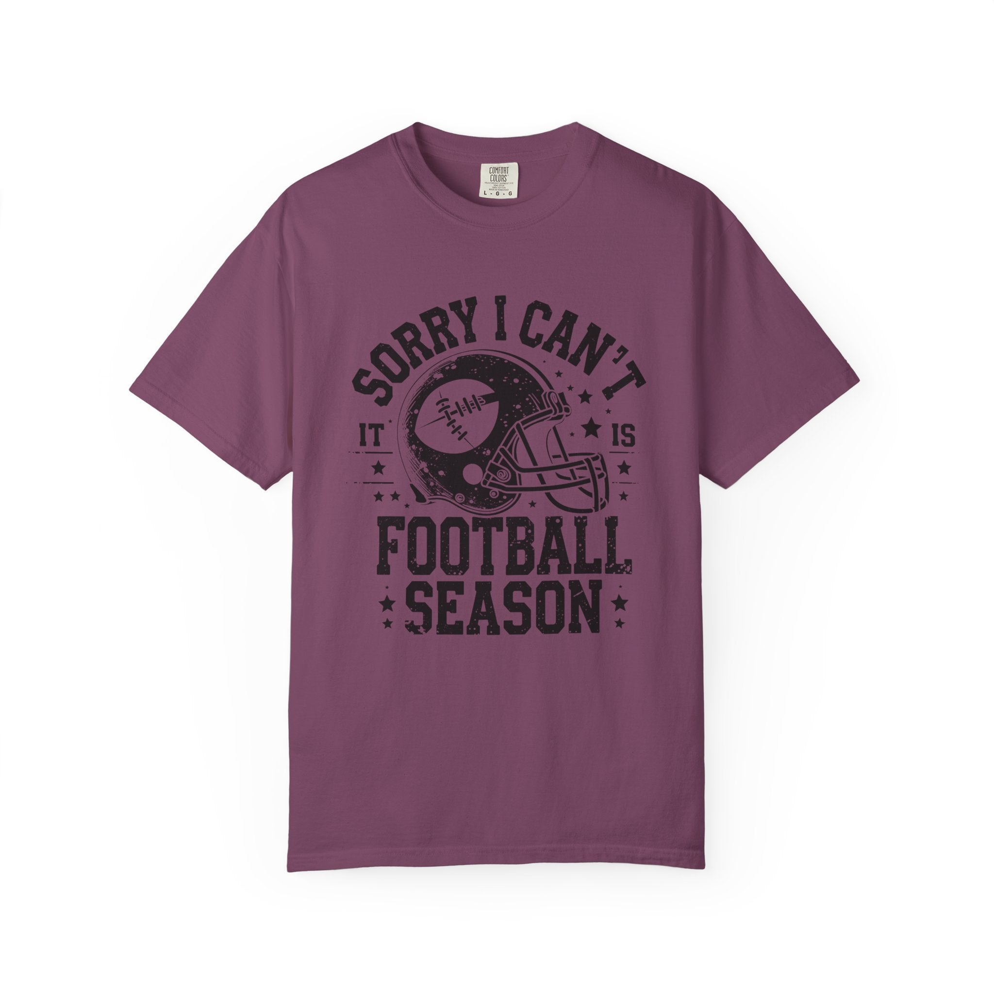 Sorry I Can't — Football Season T-Shirt