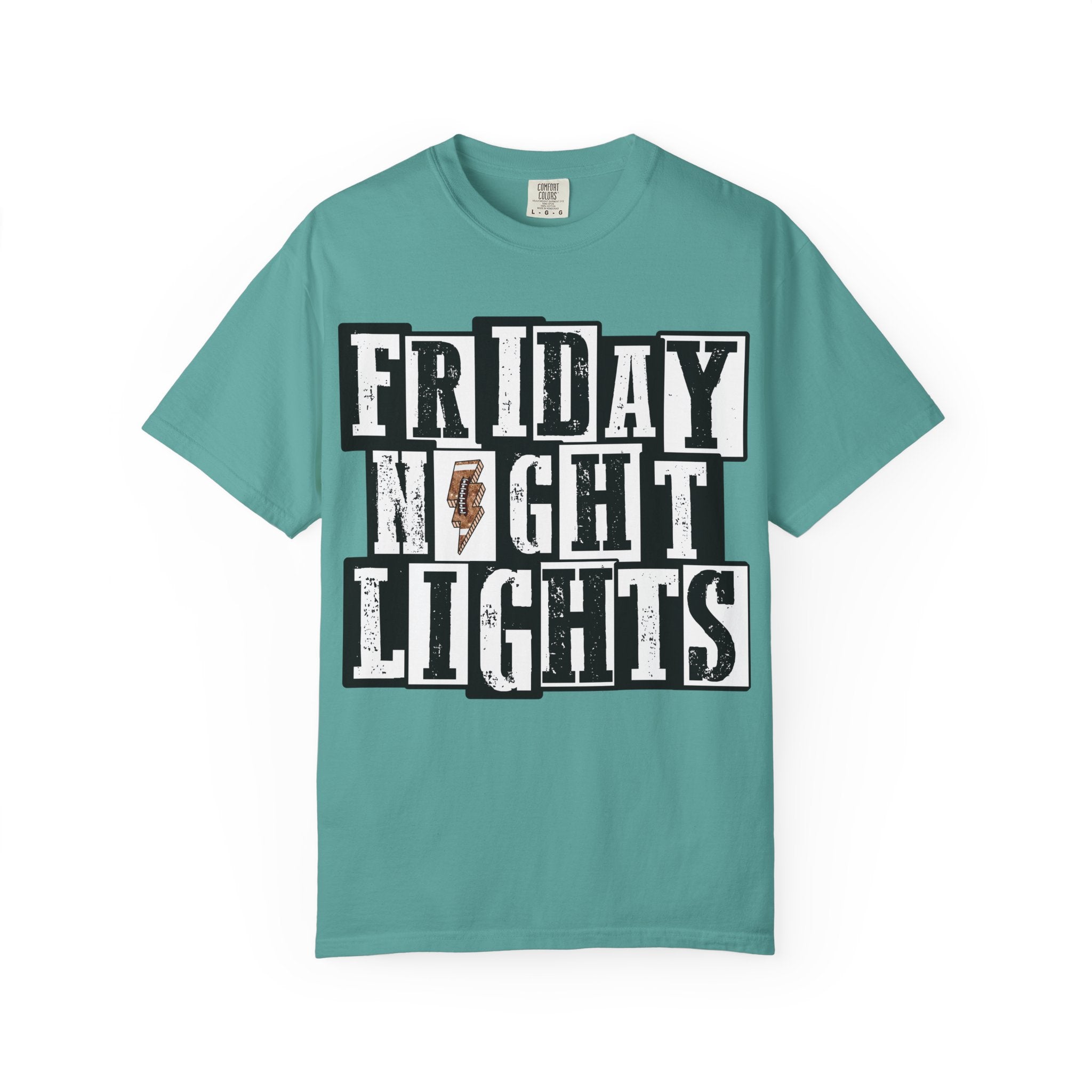 Friday Night Lights T-Shirt — Vintage Block Letter Football Tee
