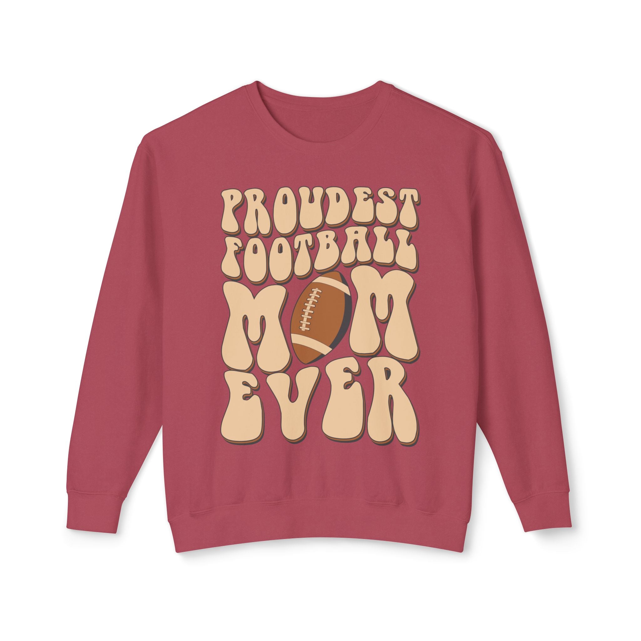 Proudest Football Mom Ever Crewneck Sweatshirt