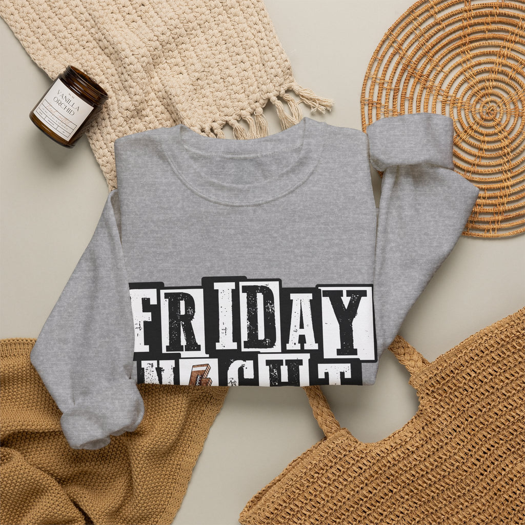 Friday Night Lights Crewneck Sweatshirt — Vintage Football Game Day Pullover