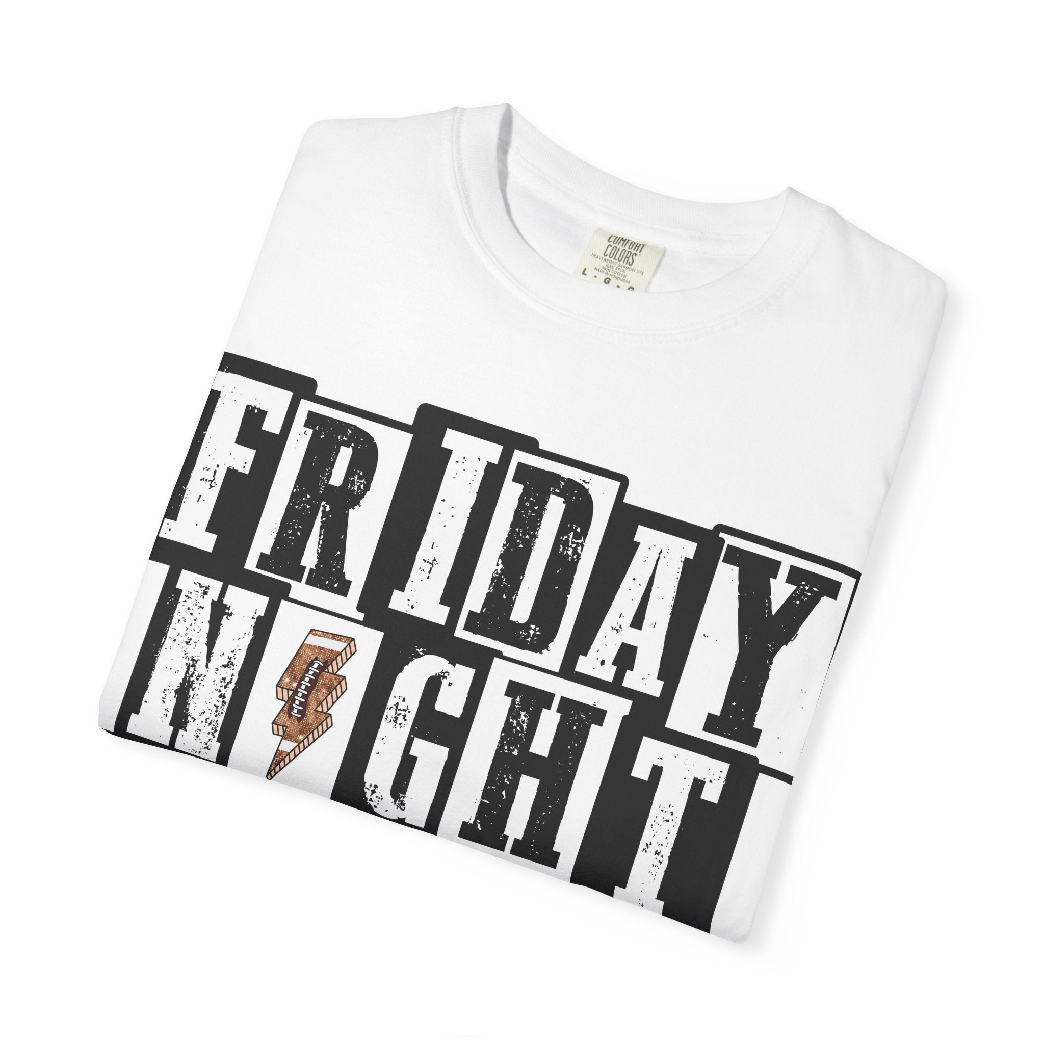 Friday Night Lights T-Shirt — Vintage Block Letter Football Tee