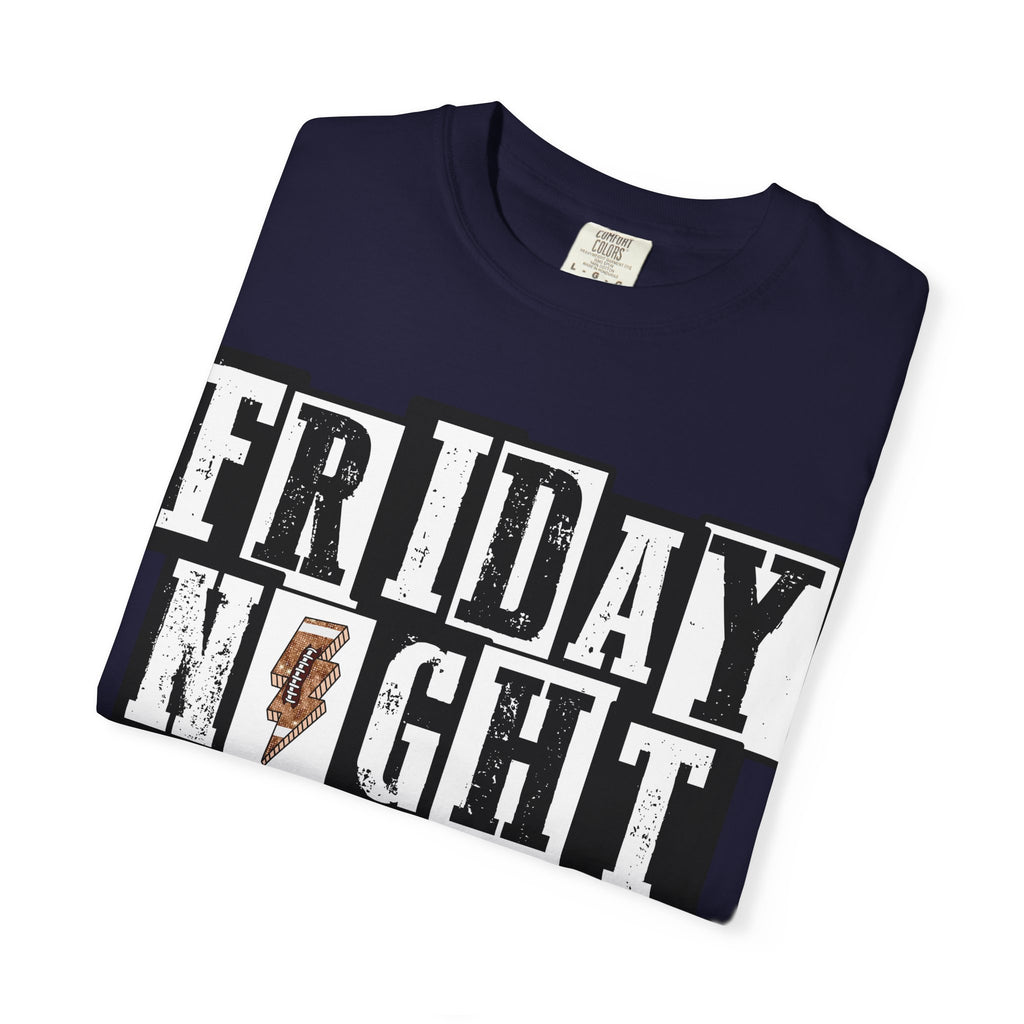 Friday Night Lights T-Shirt — Vintage Block Letter Football Tee