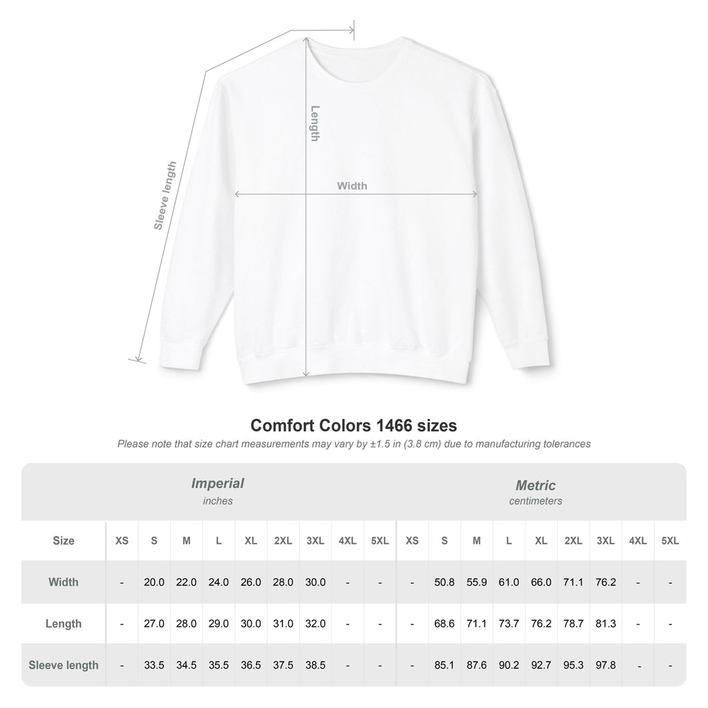 Unisex Lightweight Crewneck Sweatshirt