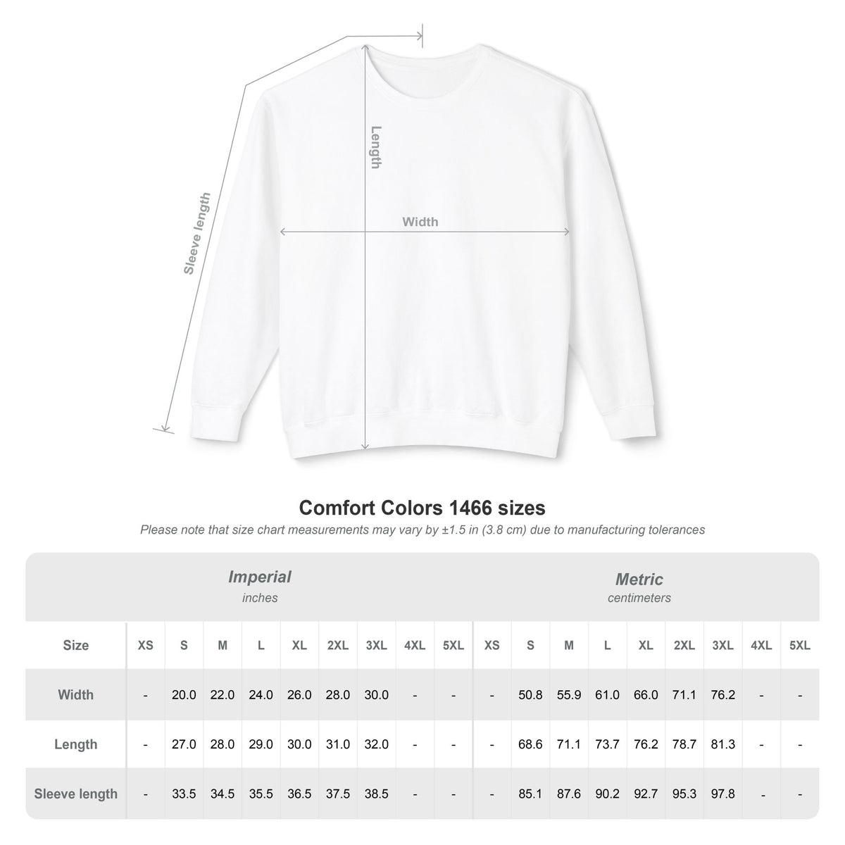 Unisex Lightweight Crewneck Sweatshirt