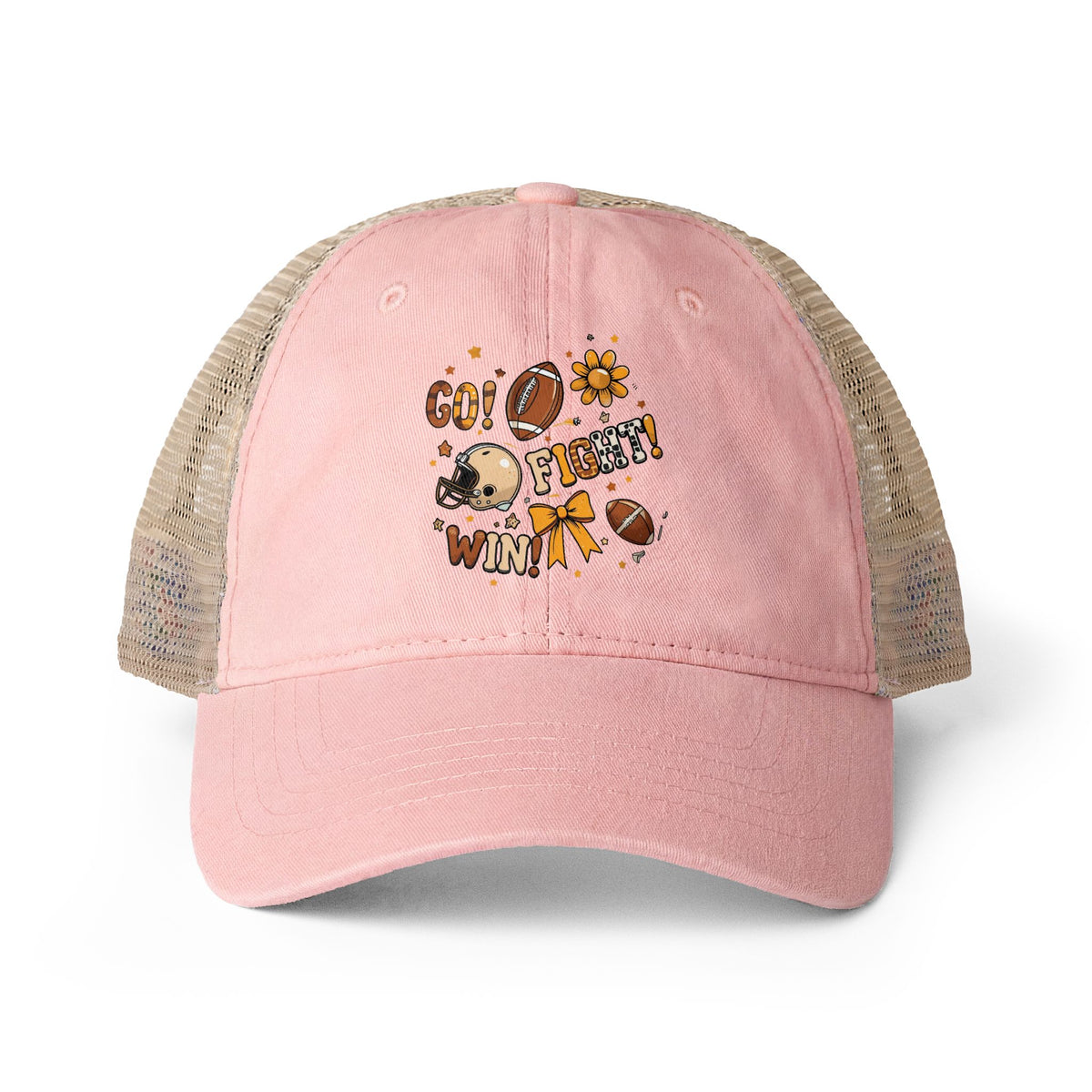 Women's Washed Mesh-Back Cap