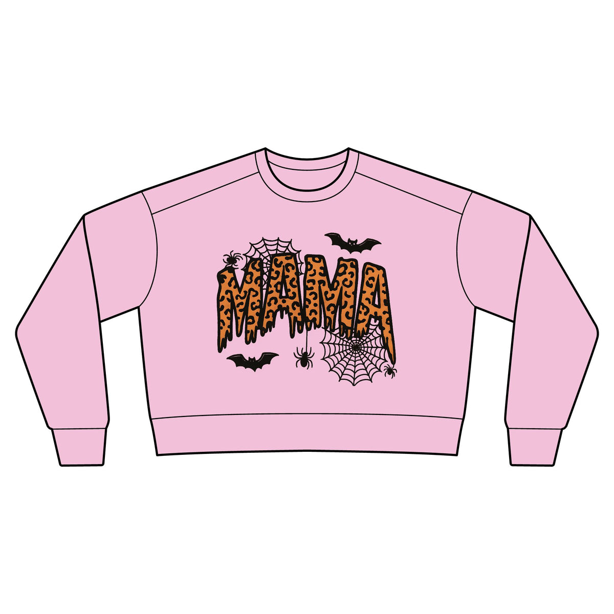 Women's Garment-Dyed Mid-Length Crewneck Sweatshirt