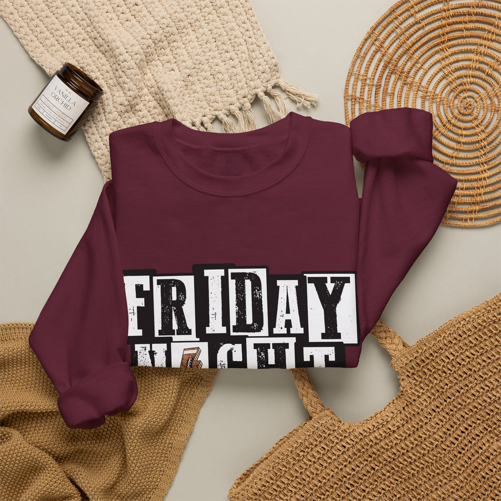 Friday Night Lights Crewneck Sweatshirt — Vintage Football Game Day Pullover