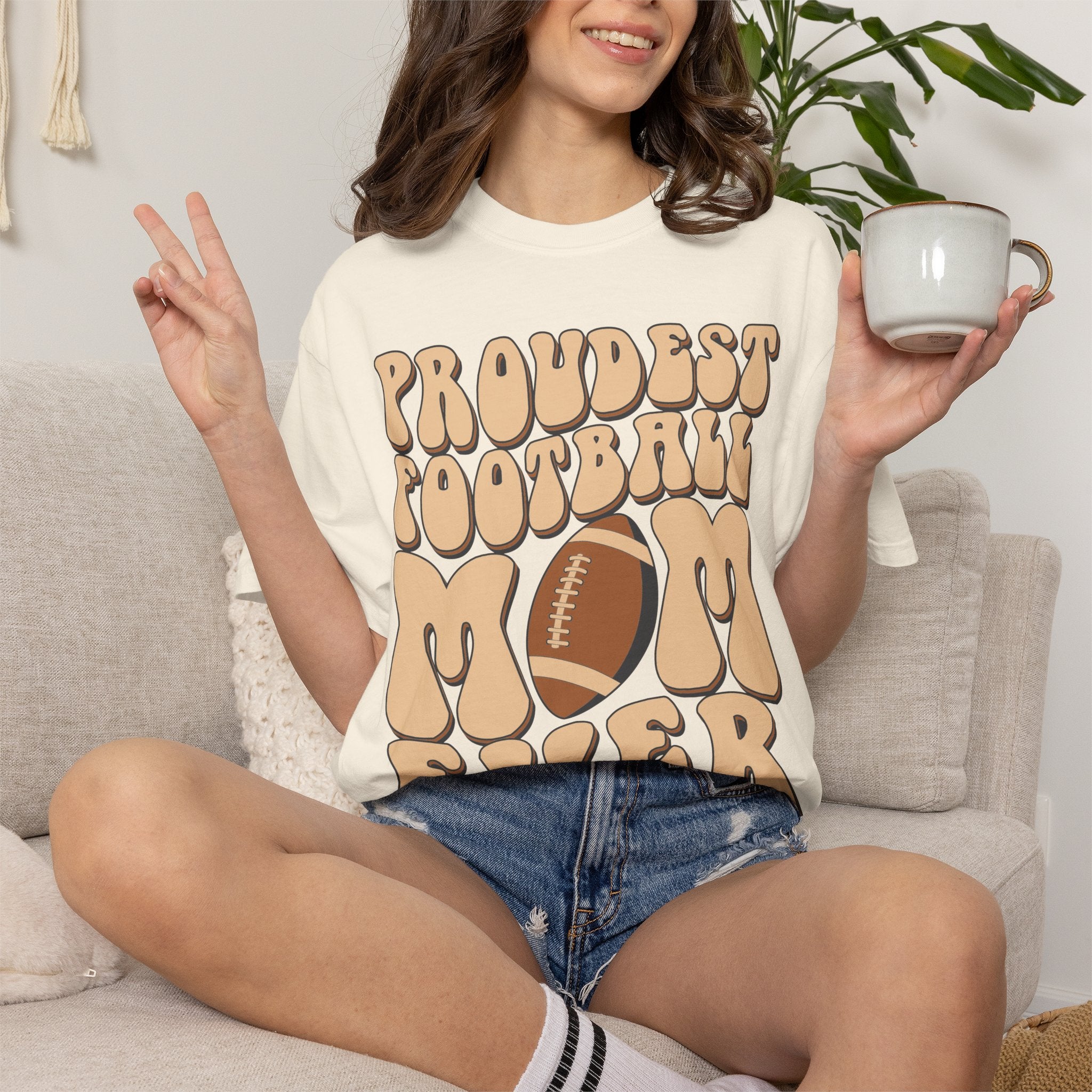 Proudest Football Mom Ever T-Shirt