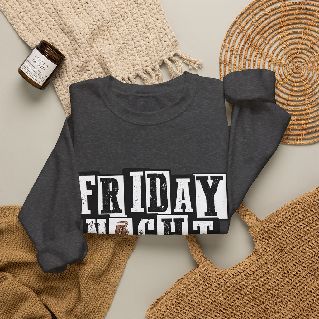 Friday Night Lights Crewneck Sweatshirt — Vintage Football Game Day Pullover