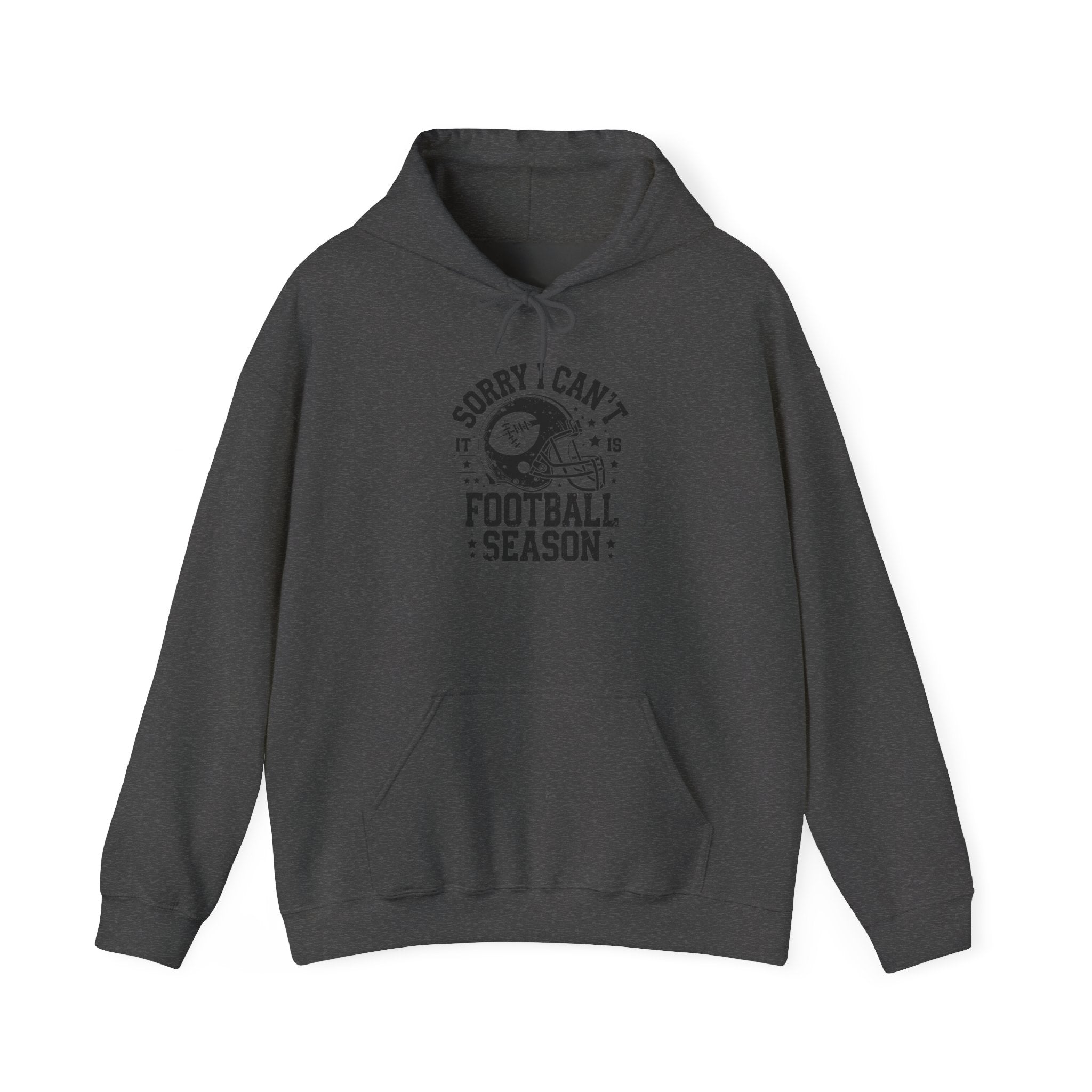 Football Season Hoodie — "Sorry I Can't, It's Football Season" Pullover