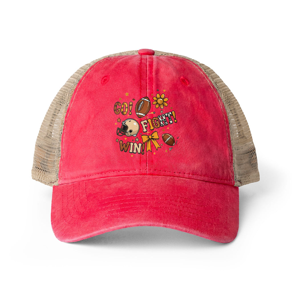 Women's Washed Mesh-Back Cap