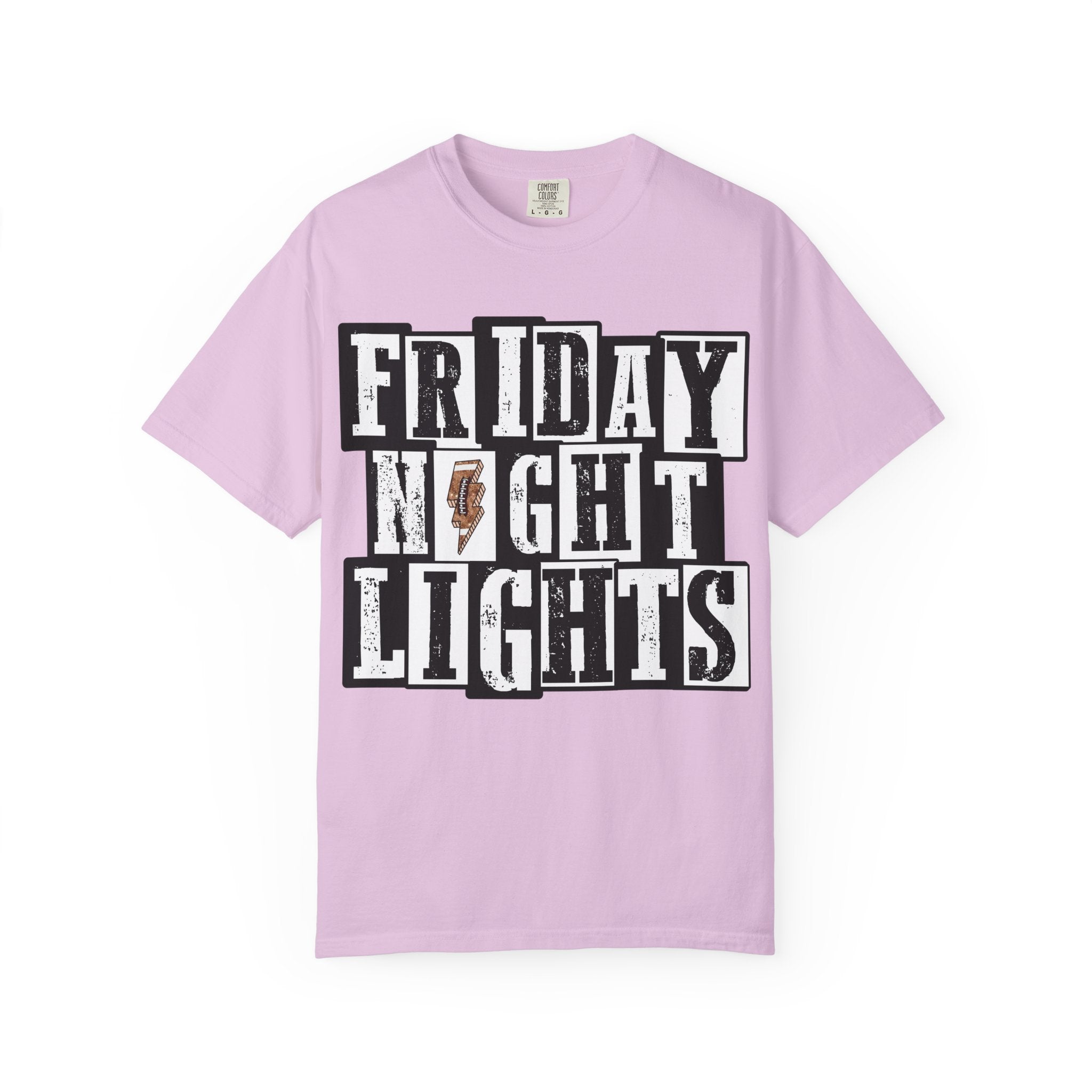 Friday Night Lights T-Shirt — Vintage Block Letter Football Tee