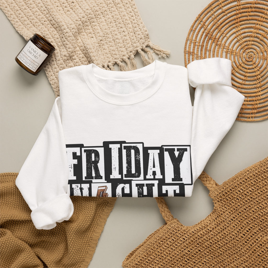 Friday Night Lights Crewneck Sweatshirt — Vintage Football Game Day Pullover
