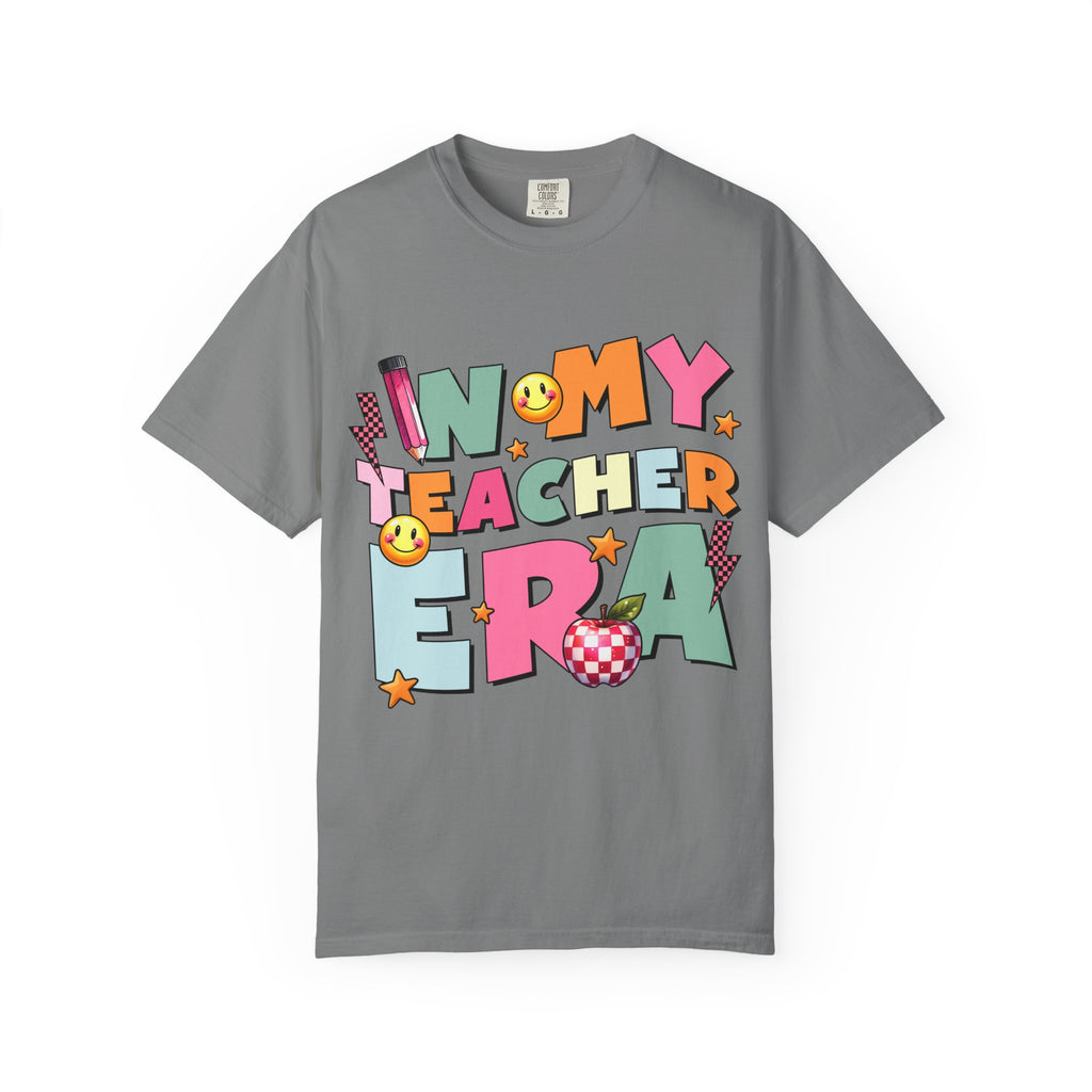 Teacher Era T-Shirt — Retro Cute "In My Teacher Era" Graphic Tee