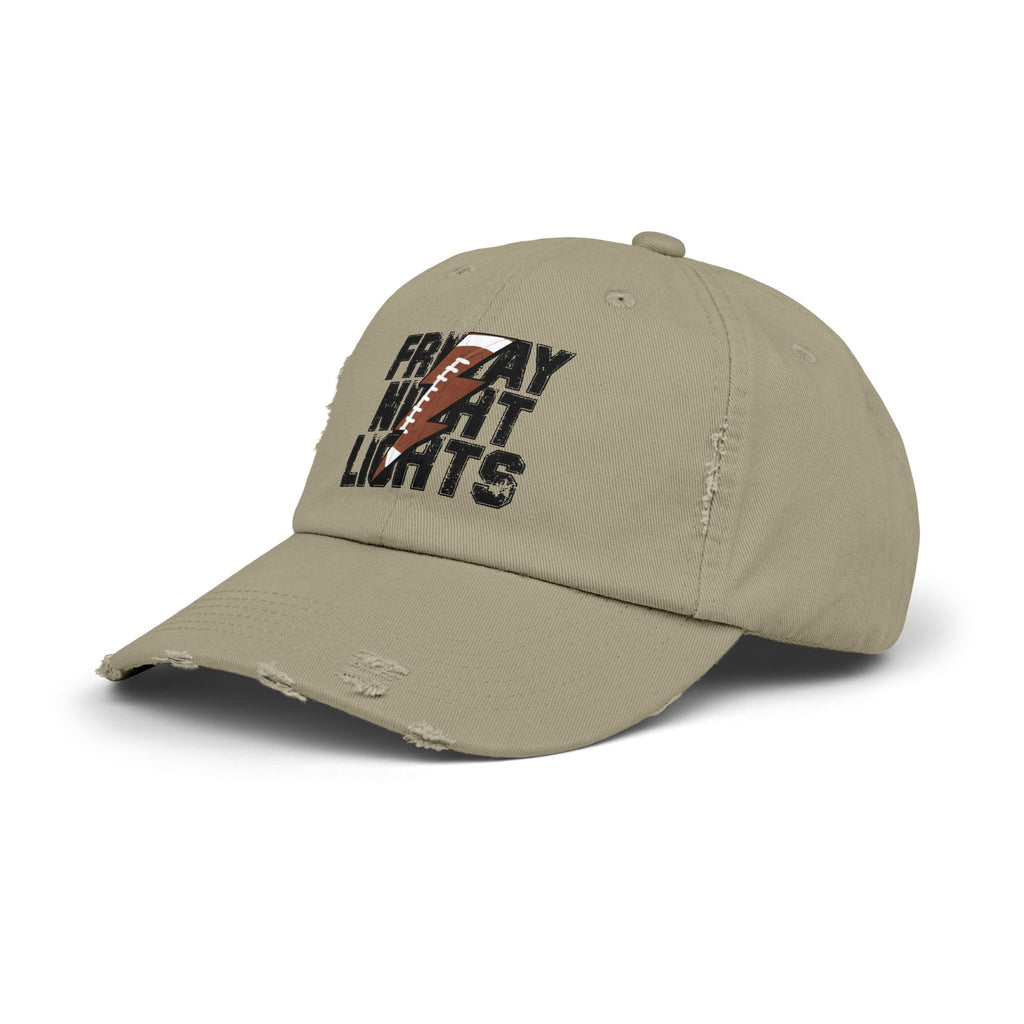 Friday Night Lights Distressed Cap — Retro Football Dad Hat