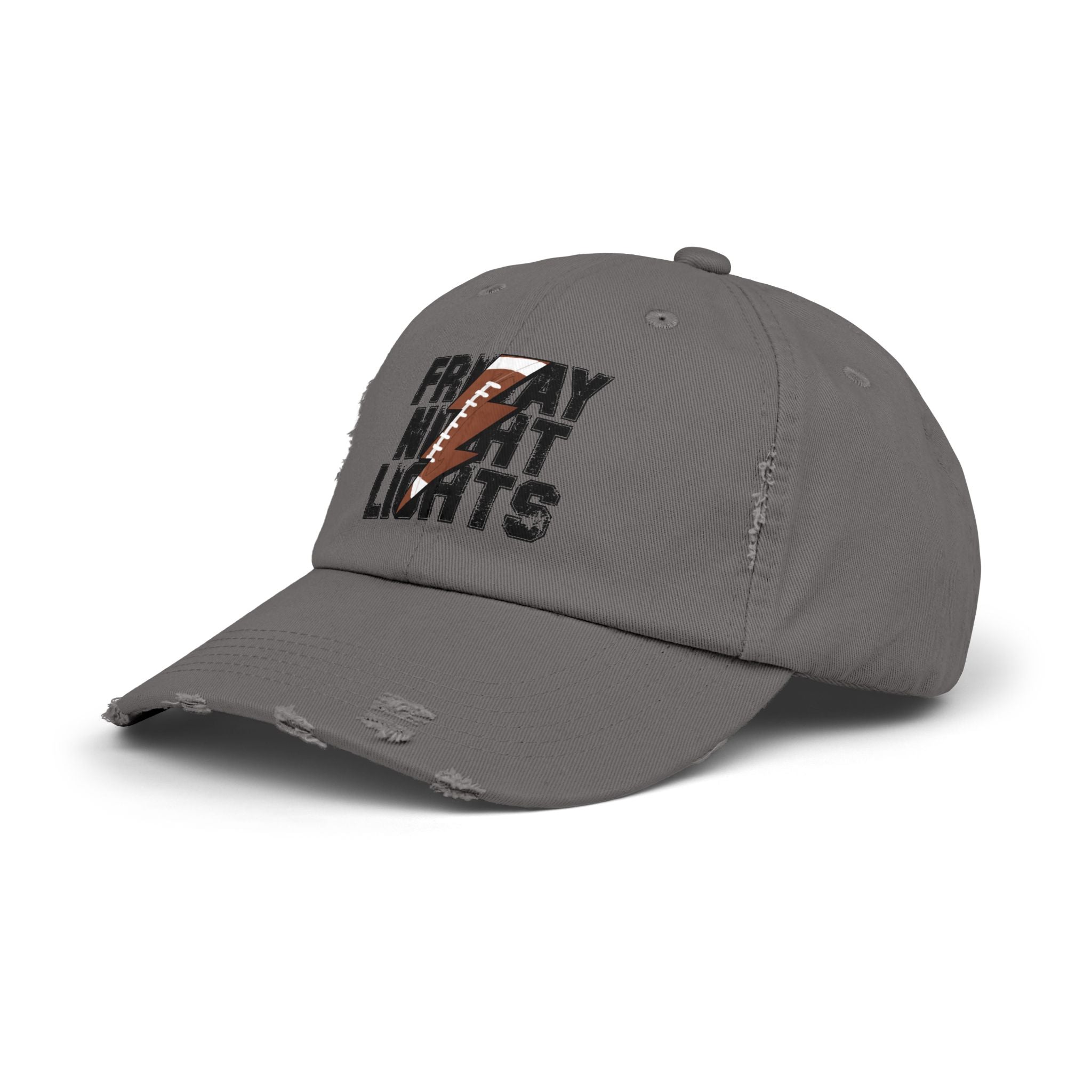 Friday Night Lights Distressed Cap — Retro Football Dad Hat