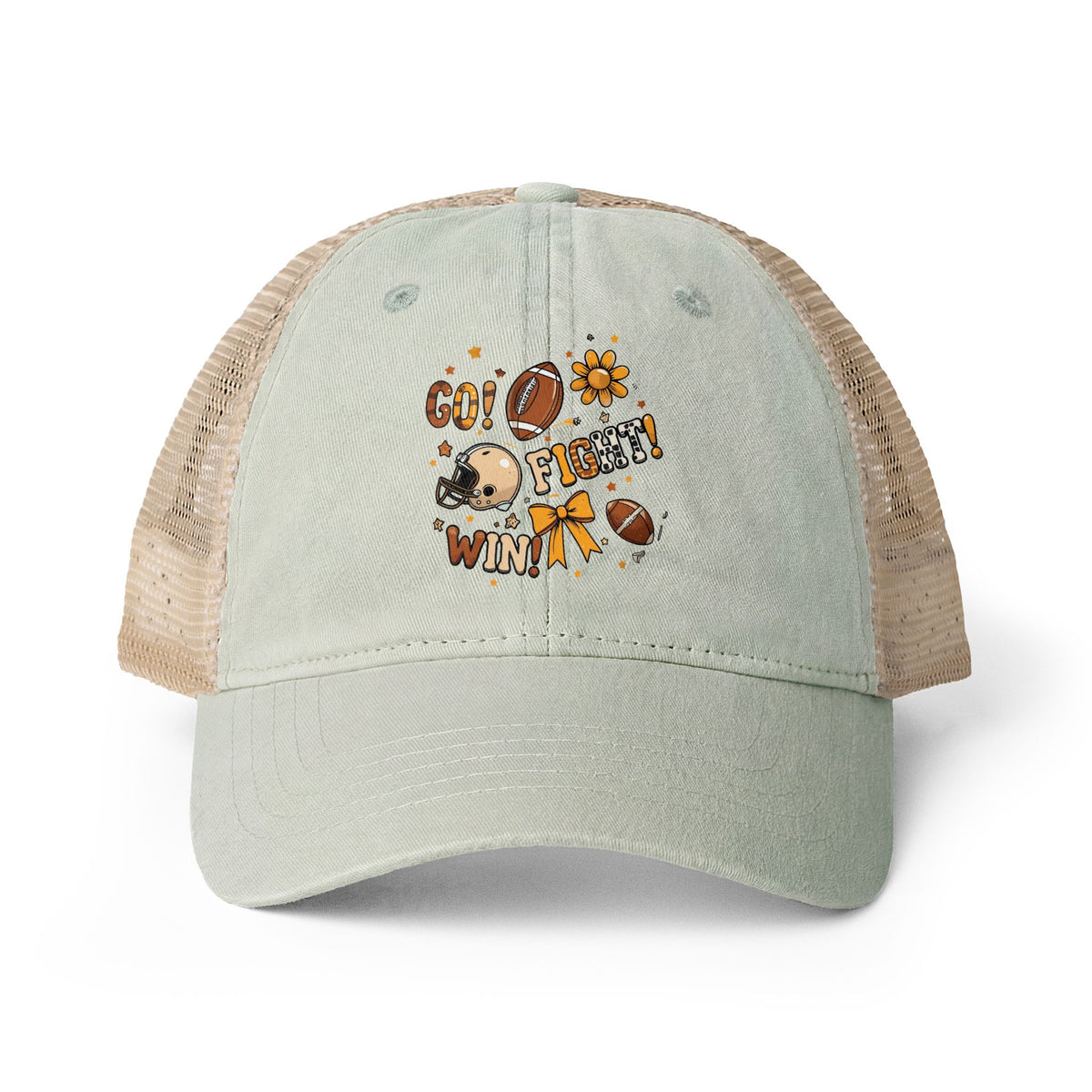 Women's Washed Mesh-Back Cap