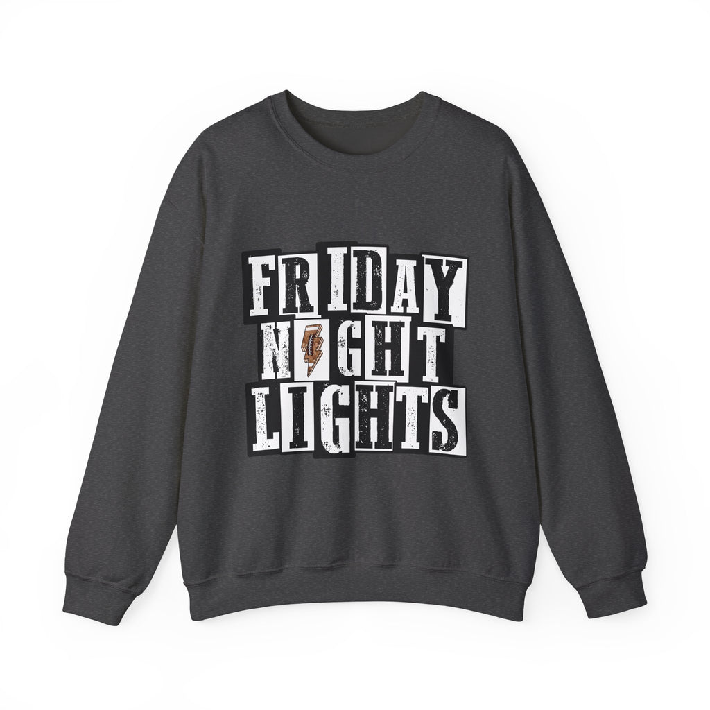 Friday Night Lights Crewneck Sweatshirt — Vintage Football Game Day Pullover