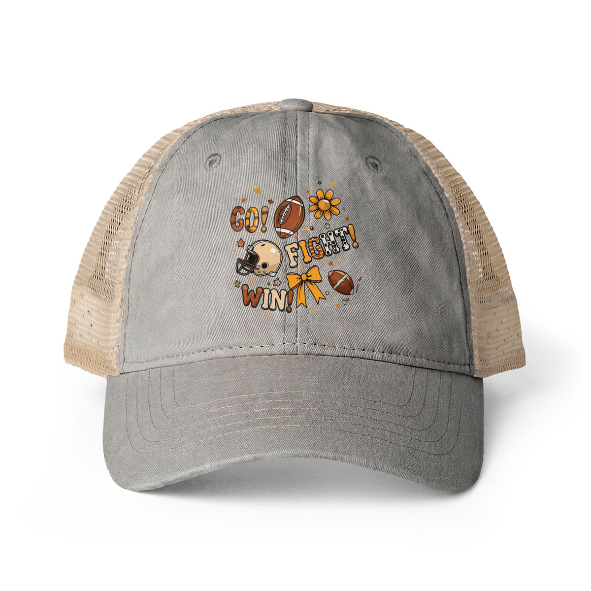 Women's Washed Mesh-Back Cap