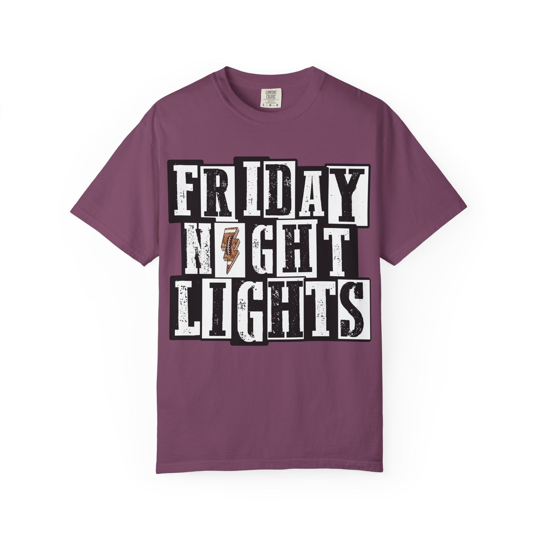 Friday Night Lights T-Shirt — Vintage Block Letter Football Tee