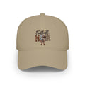 Football Mama Leopard Feather Cap — Women's Mom Baseball Hat