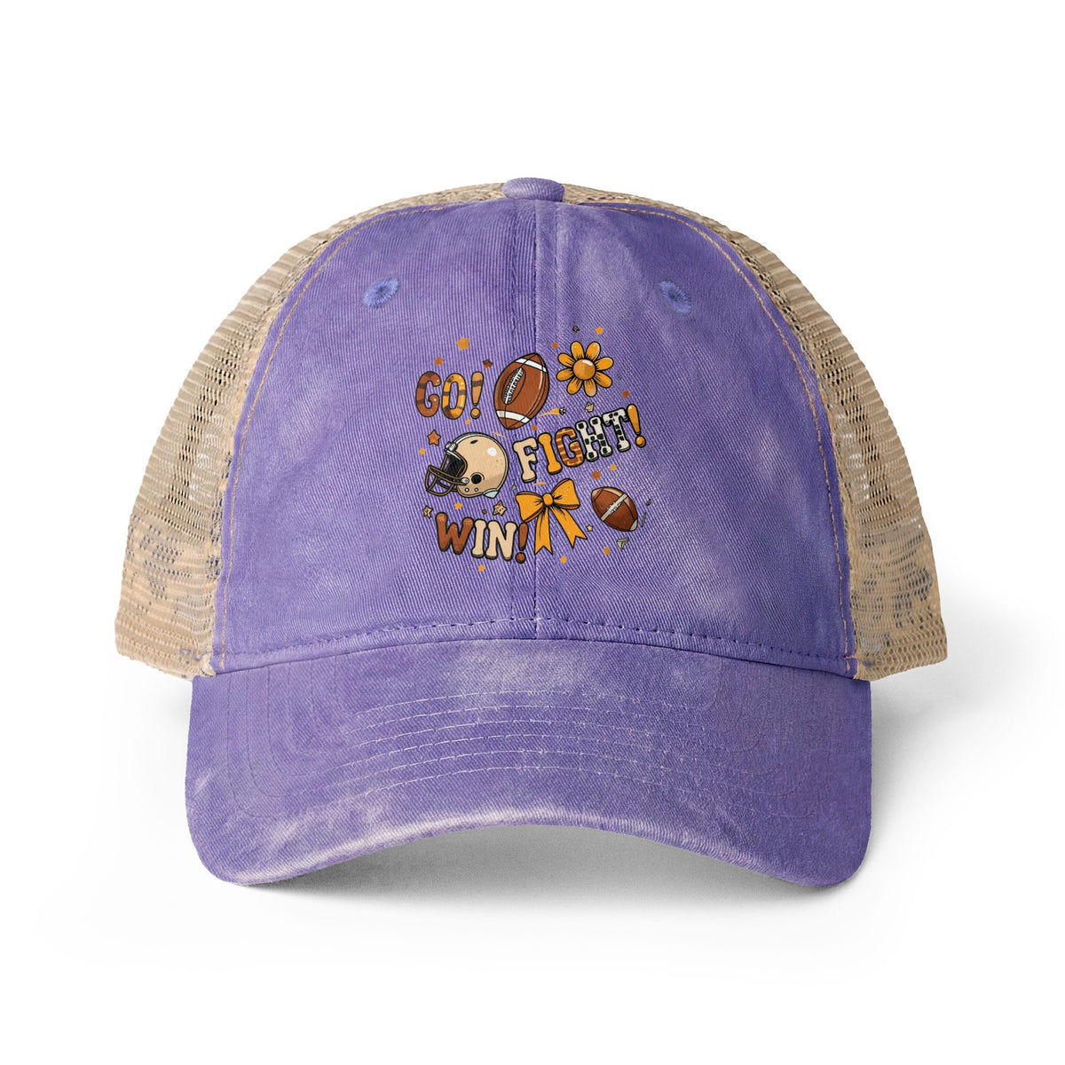Women's Washed Mesh-Back Cap