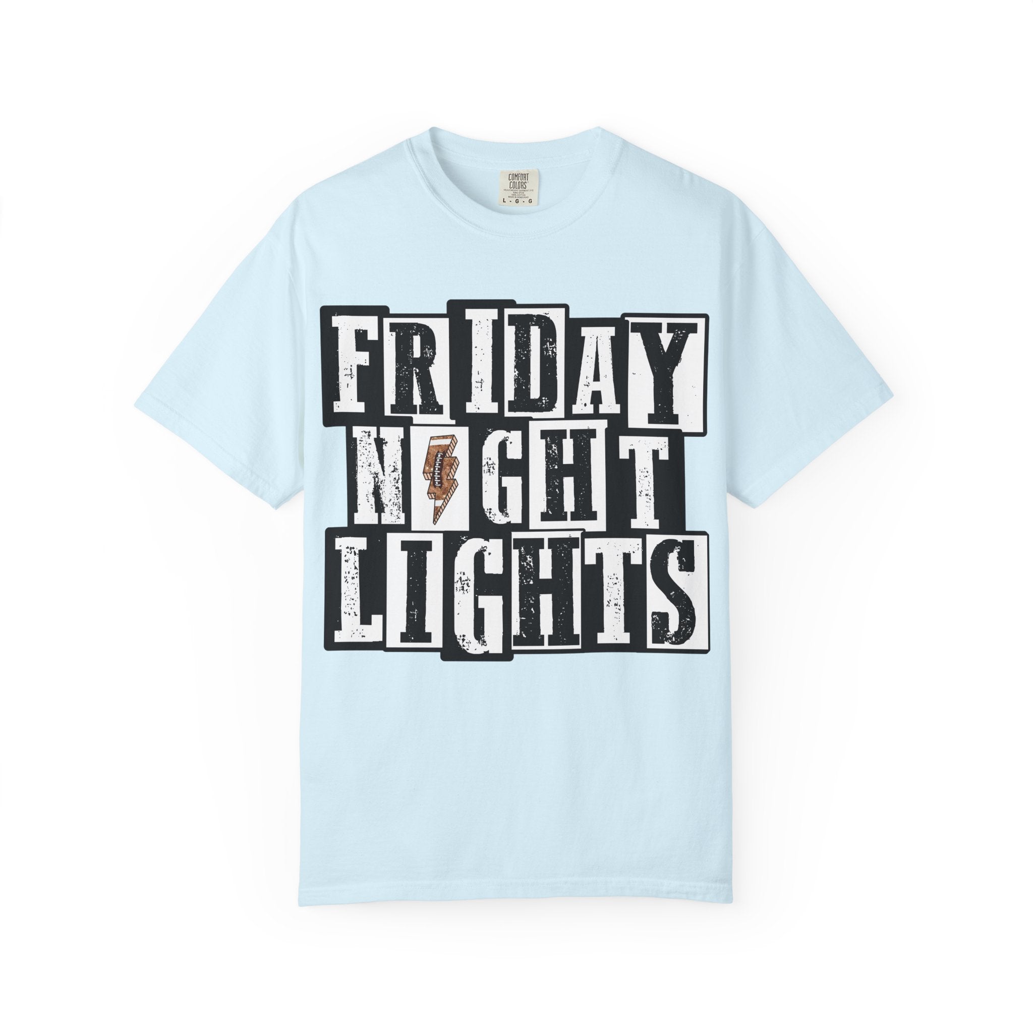 Friday Night Lights T-Shirt — Vintage Block Letter Football Tee