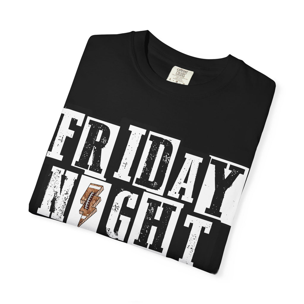 Friday Night Lights T-Shirt — Vintage Block Letter Football Tee