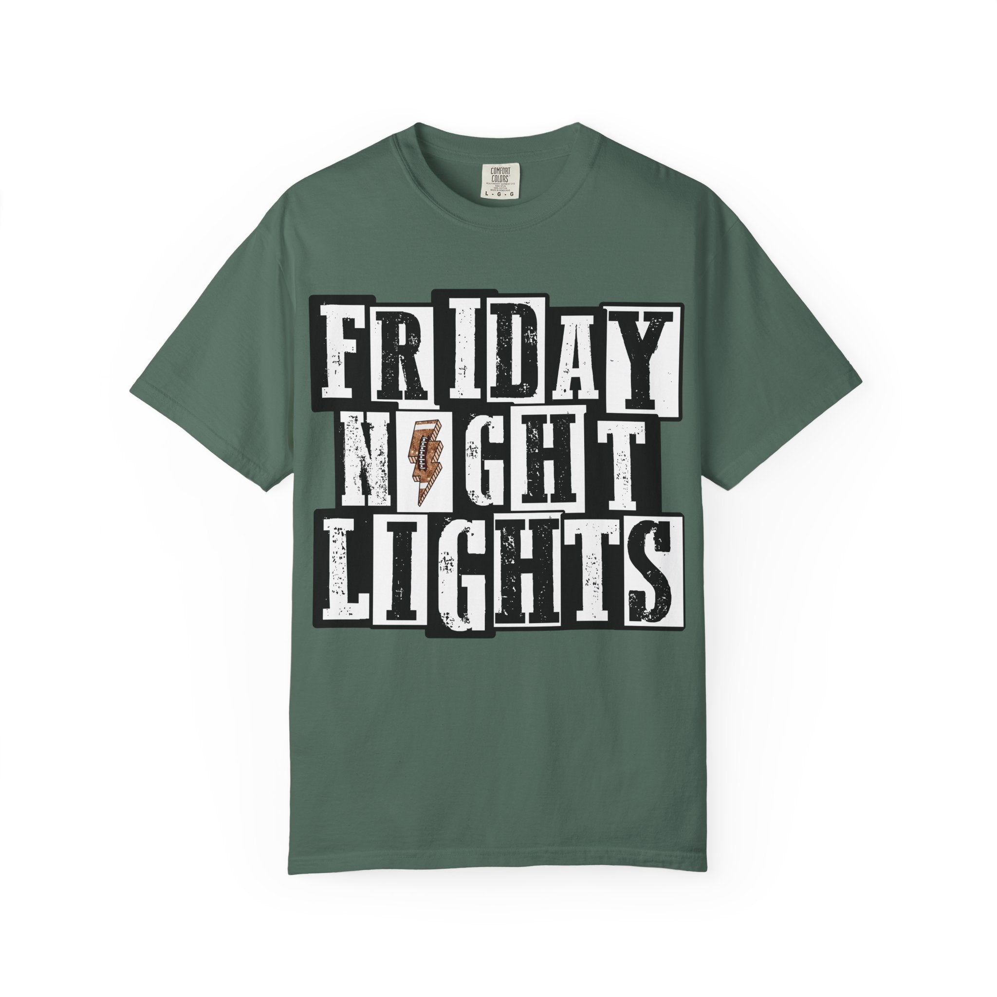 Friday Night Lights T-Shirt — Vintage Block Letter Football Tee