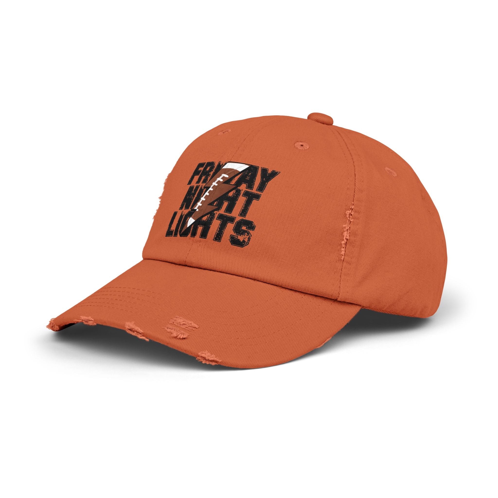 Friday Night Lights Distressed Cap — Retro Football Dad Hat