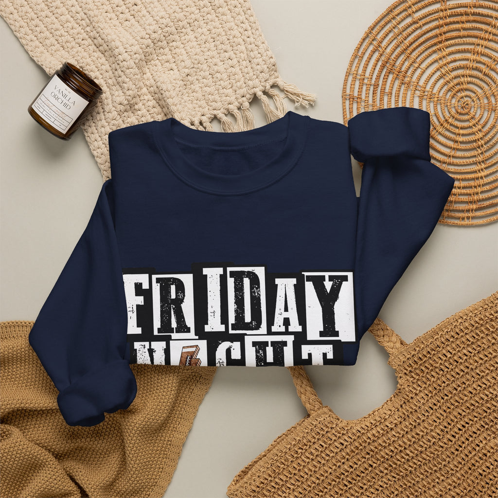 Friday Night Lights Crewneck Sweatshirt — Vintage Football Game Day Pullover