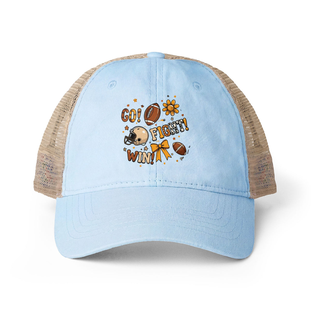 Women's Washed Mesh-Back Cap