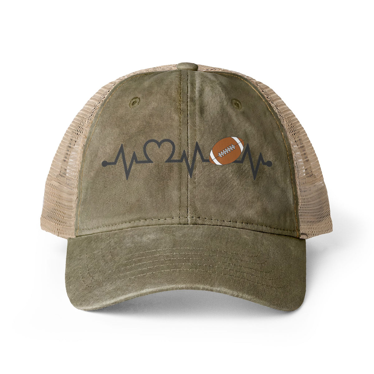 Women's Washed Mesh-Back Cap