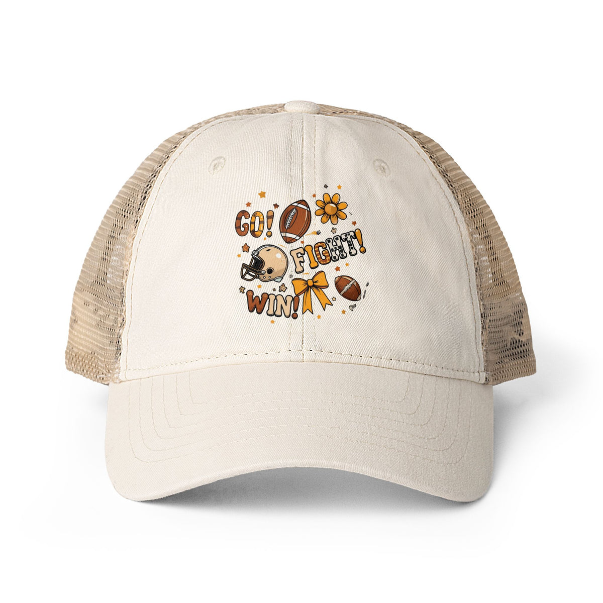 Women's Washed Mesh-Back Cap