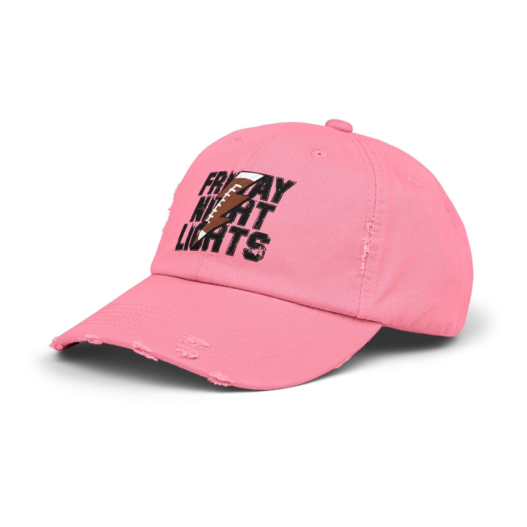 Friday Night Lights Distressed Cap — Retro Football Dad Hat