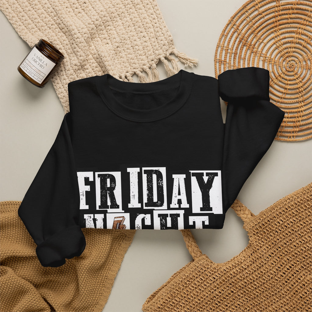 Friday Night Lights Crewneck Sweatshirt — Vintage Football Game Day Pullover