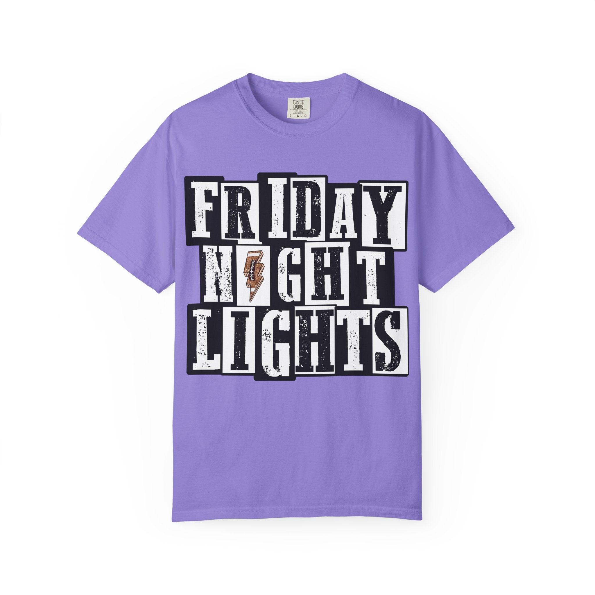 Friday Night Lights T-Shirt — Vintage Block Letter Football Tee