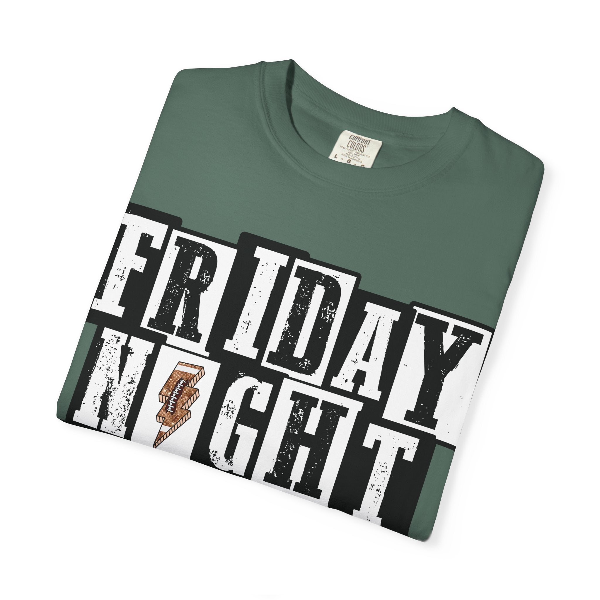 Friday Night Lights T-Shirt — Vintage Block Letter Football Tee