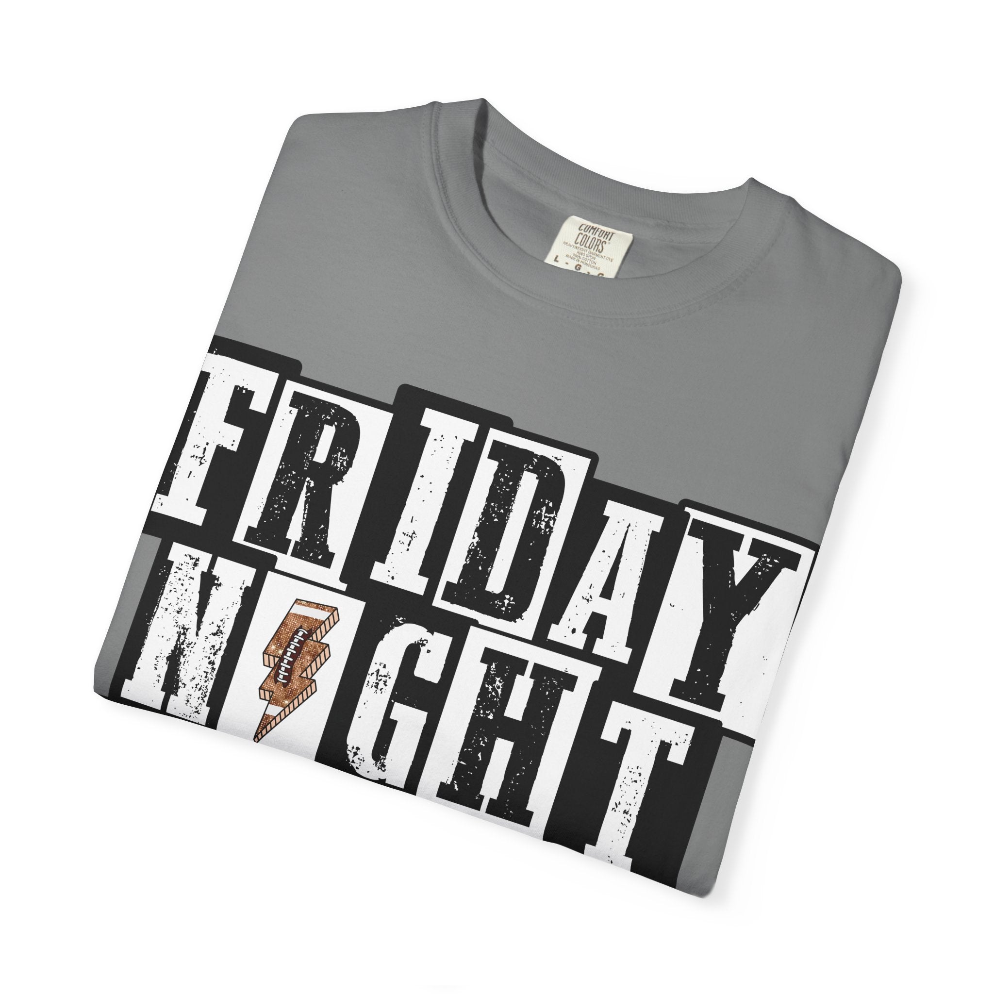 Friday Night Lights T-Shirt — Vintage Block Letter Football Tee