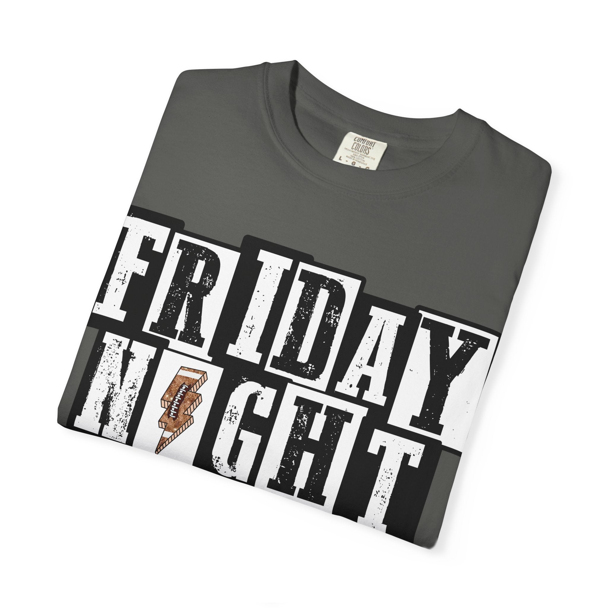 Friday Night Lights T-Shirt — Vintage Block Letter Football Tee