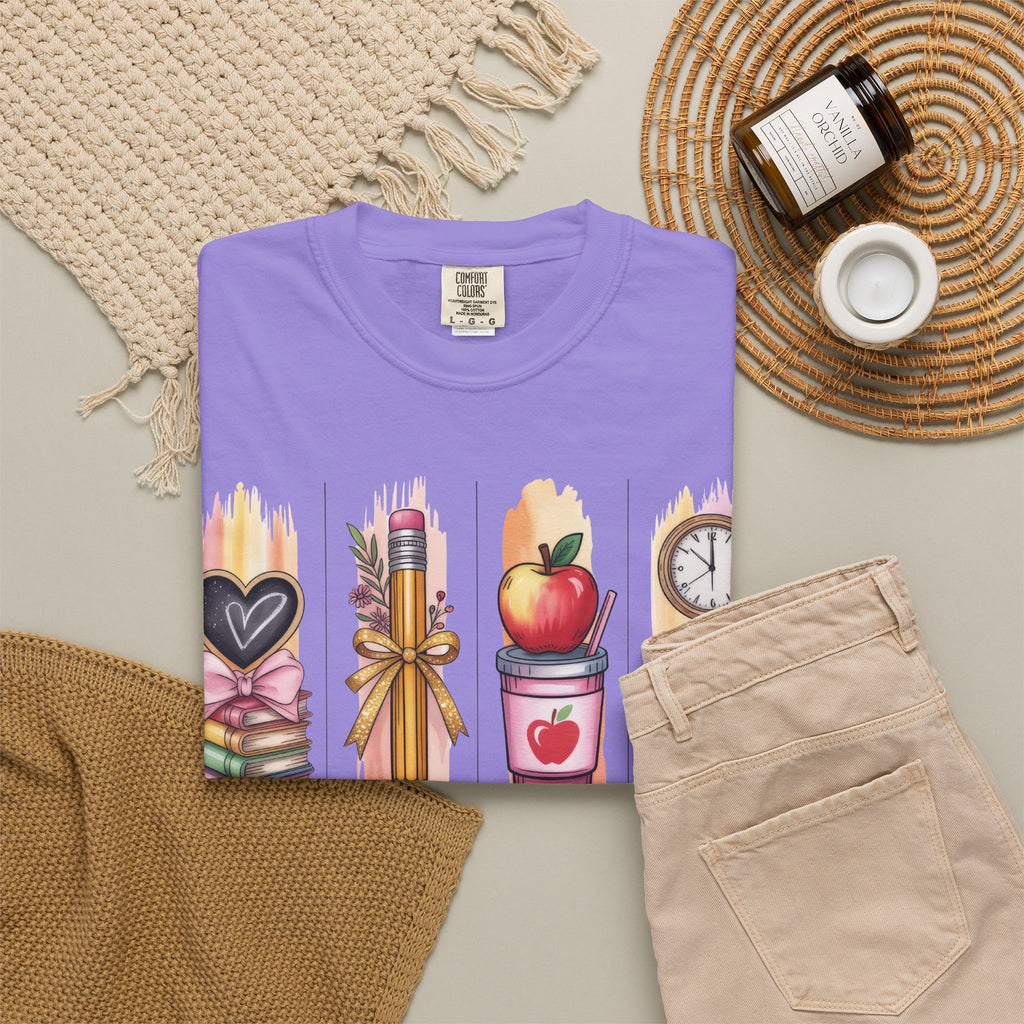 Teacher Graphic T-Shirt — "Teach. Love. Inspire."