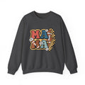 Mama Retro Football Crewneck Sweatshirt