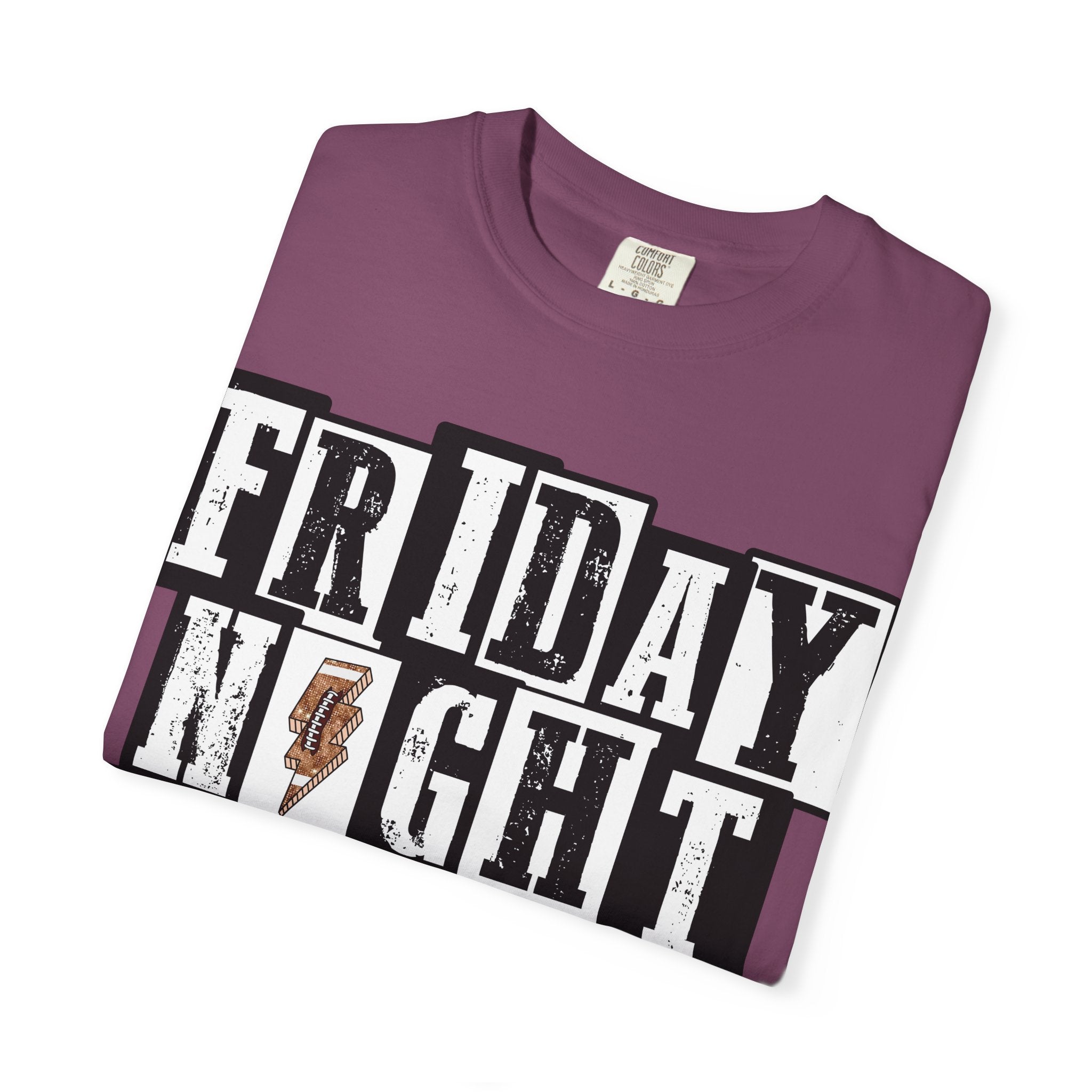 Friday Night Lights T-Shirt — Vintage Block Letter Football Tee